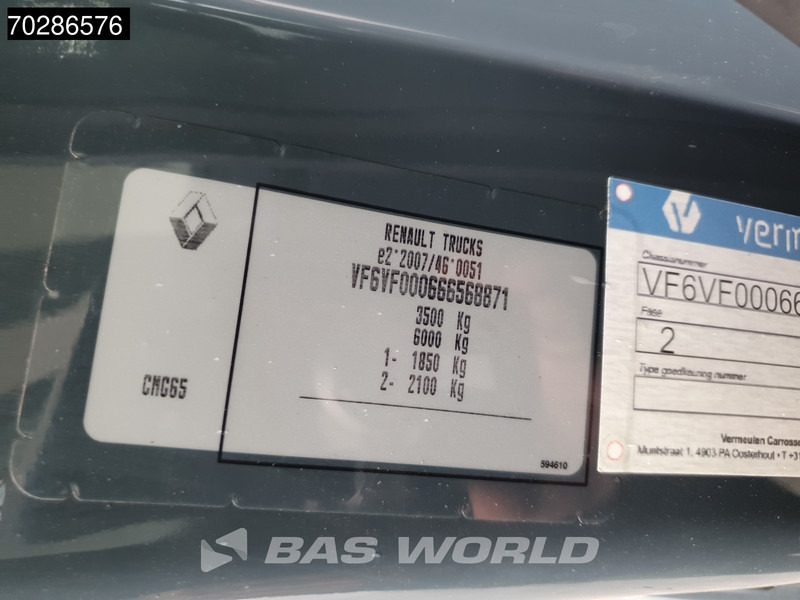 Furgoneta caja cerrada Renault Master 150PK Engine problem! Bakwagen Airco Cruise Luchtvering Meubelbak Plancher Verkoopwagen Foodtruck Paardenwagen 18m3 Airco Cruise contr: foto 18