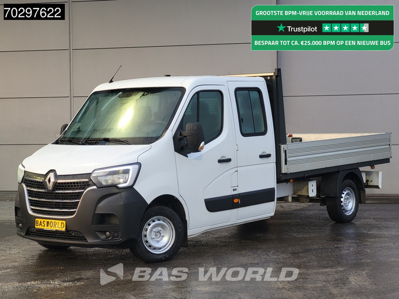 Renault Master 150PK Open Laadbak Dubbel Cabine 150PK Airco LED Euro6 Pritsche Pickup Open Box Airco - Furgoneta caja abierta: foto 1 Renault Master 150PK Open Laadbak Dubbel Cabine 150PK Airco LED Euro6 Pritsche Pickup Open Box Airco - Furgoneta caja abierta: foto 1