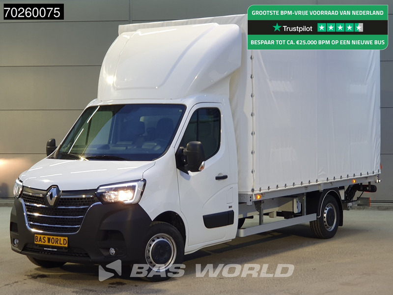 Renault Master 165PK Laadklep Schuifzeil Airco Cruise Bakwagen Meubelbak Zeilenwagen Schuifzeilen Plane 20m3 Airco Cruise control - Furgoneta con lona: foto 1 Renault Master 165PK Laadklep Schuifzeil Airco Cruise Bakwagen Meubelbak Zeilenwagen Schuifzeilen Plane 20m3 Airco Cruise control - Furgoneta con lona: foto 1