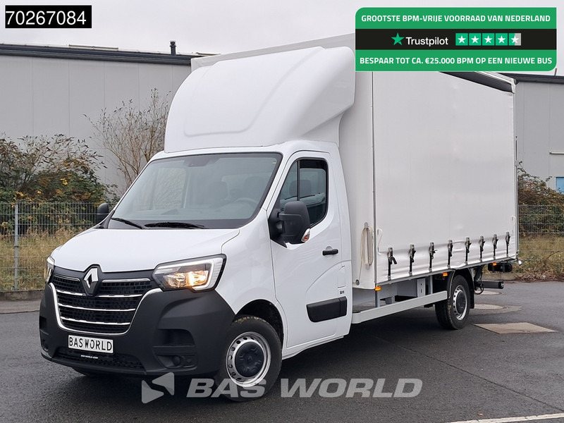 Renault Master 165PK NEU! LBW Zeilenwagen Klima Tempomat Koffer Zeilen 21m3 Airco Cruise control - Furgoneta con lona: foto 1 Renault Master 165PK NEU! LBW Zeilenwagen Klima Tempomat Koffer Zeilen 21m3 Airco Cruise control - Furgoneta con lona: foto 1