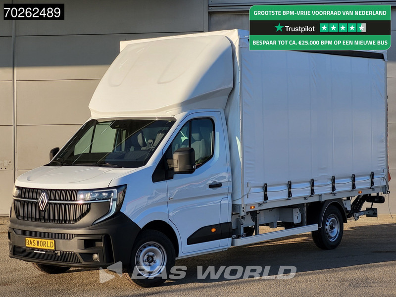 Renault Master 170pk 2025model BPM vrij!! Laadklep Schuifzeil Carplay LED Airco Cruise Bakwagen Meubelbak Zeilenwagen Schuifzeilen Plane Airco Cruise - Furgoneta con lona: foto 1 Renault Master 170pk 2025model BPM vrij!! Laadklep Schuifzeil Carplay LED Airco Cruise Bakwagen Meubelbak Zeilenwagen Schuifzeilen Plane Airco Cruise - Furgoneta con lona: foto 1