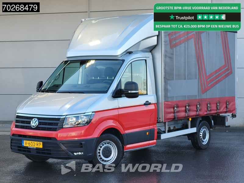 Volkswagen Crafter 177pk Automaat Schuifzeil Zeilen Bakwagen Navi CarPlay Airco Cruise Koffer Schuifzeilen Navi 15m3 Airco Trekhaak Cruise control - Furgoneta con lona: foto 1 Volkswagen Crafter 177pk Automaat Schuifzeil Zeilen Bakwagen Navi CarPlay Airco Cruise Koffer Schuifzeilen Navi 15m3 Airco Trekhaak Cruise control - Furgoneta con lona: foto 1