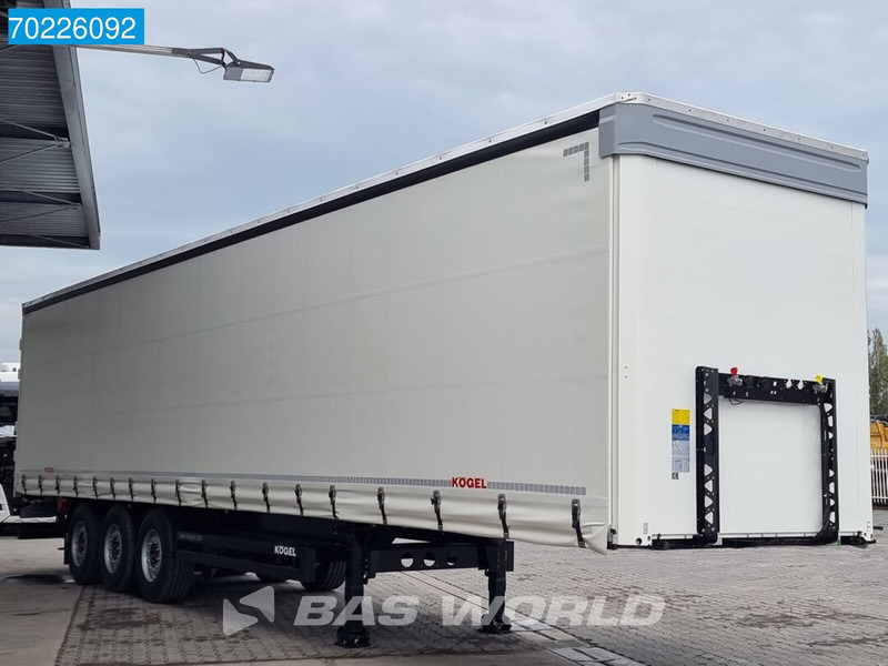Kögel S24-1 3 axles NEW BPW/SAF Liftachse Edscha. - Semirremolque lona: foto 2 Kögel S24-1 3 axles NEW BPW/SAF Liftachse Edscha. - Semirremolque lona: foto 2