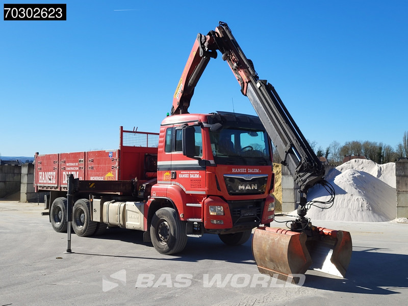 Camión volquete, Camión grúa MAN TGS 33.440 6X4 Palfinger PK23001-EH Kran Crane Big-Axle 13m3 tipper Euro 6: foto 12 Camión volquete, Camión grúa MAN TGS 33.440 6X4 Palfinger PK23001-EH Kran Crane Big-Axle 13m3 tipper Euro 6: foto 12