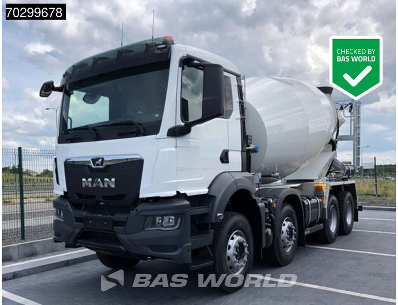MAN TGS 35.440 8X4 NEW! 10m3 FML mixer Automatic Steel suspension Euro 6 - Camión hormigonera: foto 1 MAN TGS 35.440 8X4 NEW! 10m3 FML mixer Automatic Steel suspension Euro 6 - Camión hormigonera: foto 1