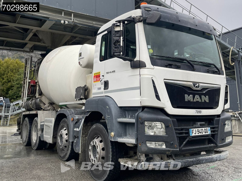 MAN TGS TGS 8X4 8m3 Putzmeister Mixer Big-Axle Steelsuspension Euro 6 - Camión hormigonera: foto 3 MAN TGS TGS 8X4 8m3 Putzmeister Mixer Big-Axle Steelsuspension Euro 6 - Camión hormigonera: foto 3
