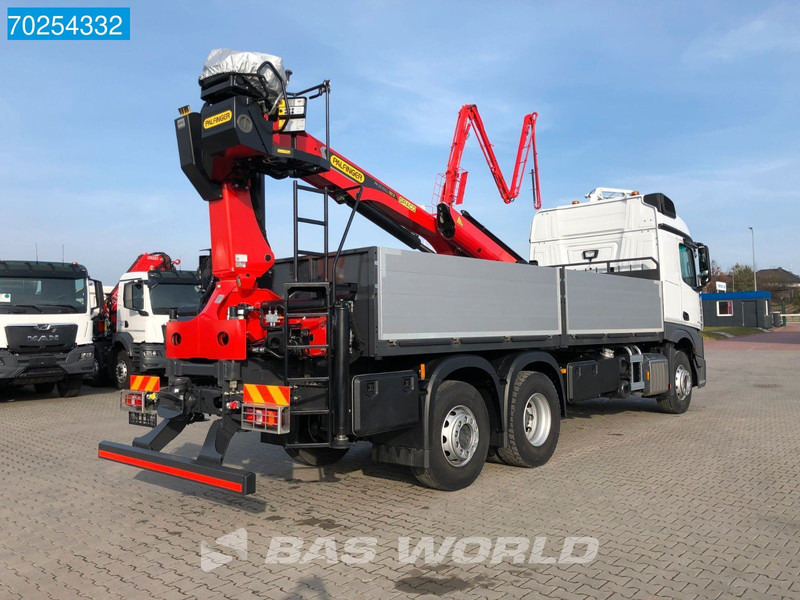 Mercedes-Benz Actros 2646 6X2 Palfinger PK 20.501 L Kran Crane Automatic Euro 6 - Camión caja abierta, Camión grúa: foto 5 Mercedes-Benz Actros 2646 6X2 Palfinger PK 20.501 L Kran Crane Automatic Euro 6 - Camión caja abierta, Camión grúa: foto 5