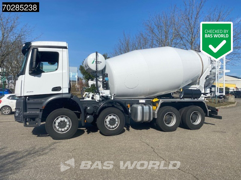 Mercedes-Benz Arocs 4145 8X4 10m3 Schwing Stetter mixer Manual Steelsuspension Euro 3 - Camión hormigonera: foto 1 Mercedes-Benz Arocs 4145 8X4 10m3 Schwing Stetter mixer Manual Steelsuspension Euro 3 - Camión hormigonera: foto 1