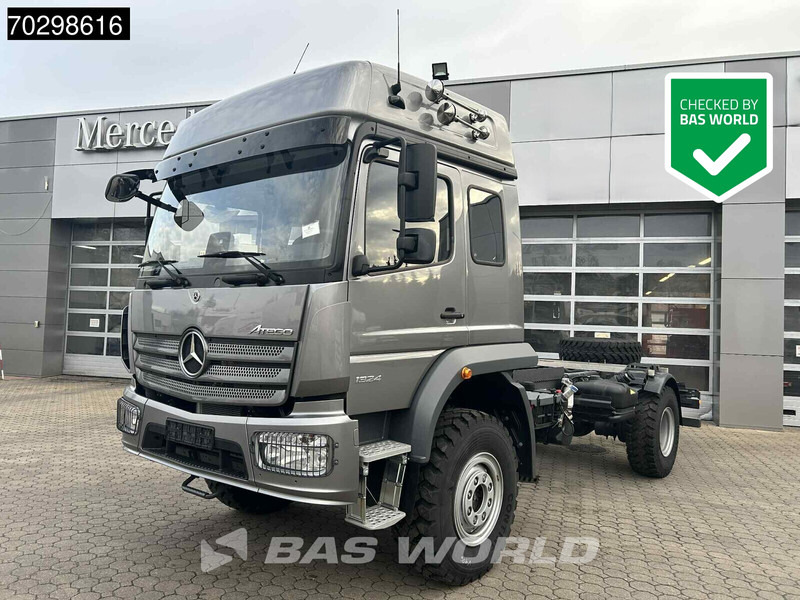 Mercedes-Benz Atego 1324 4X4 NEW 4x4 chassis Automatic Steelsuspension Euro 6 - Camión chasis: foto 1 Mercedes-Benz Atego 1324 4X4 NEW 4x4 chassis Automatic Steelsuspension Euro 6 - Camión chasis: foto 1