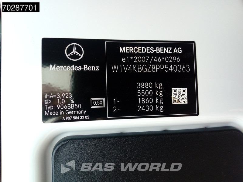 Furgoneta caja cerrada Mercedes-Benz Sprinter 417 CDI MULTIPLE UNITS AVAILABLE 11m3 A/C: foto 17