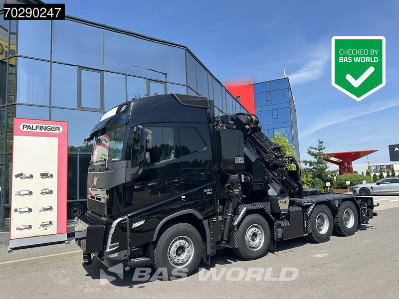 Volvo FH 540 FH 8X4 NEW! Palfinger PK1050 TEC G Crane Kran + JIB Winch Dynamic Steering Navi - Camión caja abierta, Camión grúa: foto 1 Volvo FH 540 FH 8X4 NEW! Palfinger PK1050 TEC G Crane Kran + JIB Winch Dynamic Steering Navi - Camión caja abierta, Camión grúa: foto 1