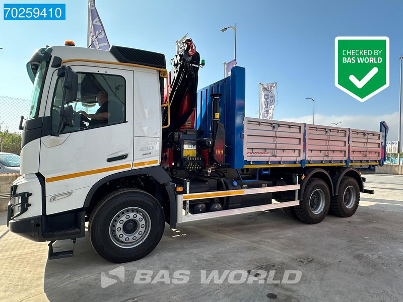 Volvo FMX 430 6X4 Palfinger PK24.001 SLD5 Kran Crane 12m3 Big-Axle Euro 6 - Camión volquete, Camión grúa: foto 1 Volvo FMX 430 6X4 Palfinger PK24.001 SLD5 Kran Crane 12m3 Big-Axle Euro 6 - Camión volquete, Camión grúa: foto 1