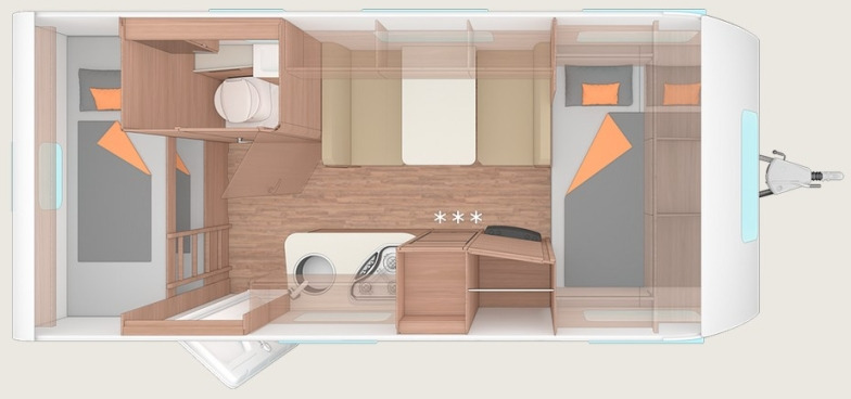 Weinsberg CaraOne 480 QDK - Caravana: foto 2 Weinsberg CaraOne 480 QDK - Caravana: foto 2