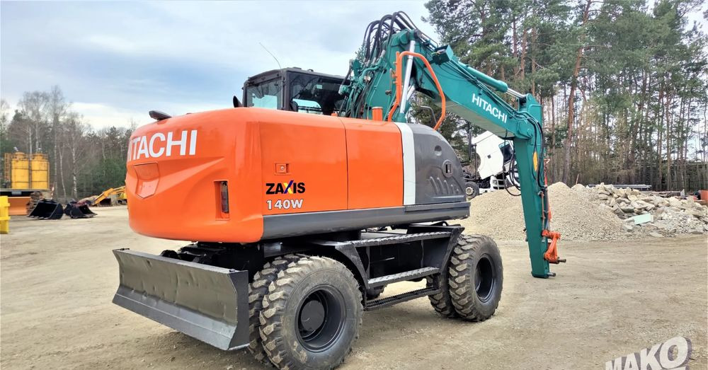 Hitachi ZX140W-3 - Excavadora de ruedas: foto 4 Hitachi ZX140W-3 - Excavadora de ruedas: foto 4