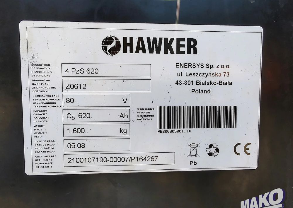 Carretilla elevadora eléctrica Hyster J2.50XM-717: foto 13
