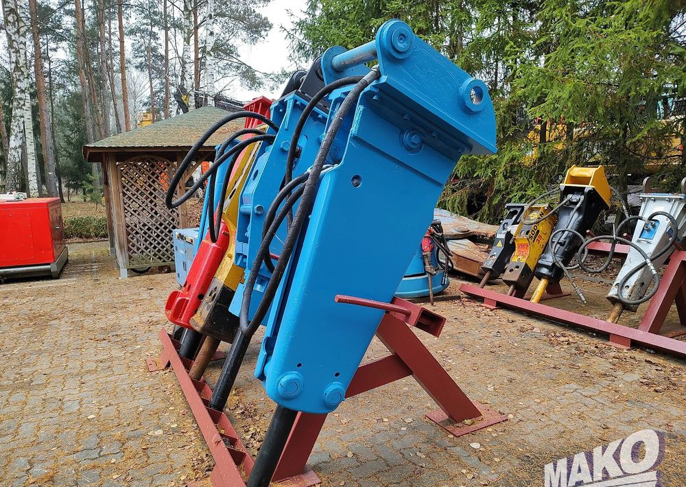 Młot hydrauliczny Krupp HM560 875kg do koparki - Implemento para Maquinaria de construcción: foto 1 Młot hydrauliczny Krupp HM560 875kg do koparki - Implemento para Maquinaria de construcción: foto 1