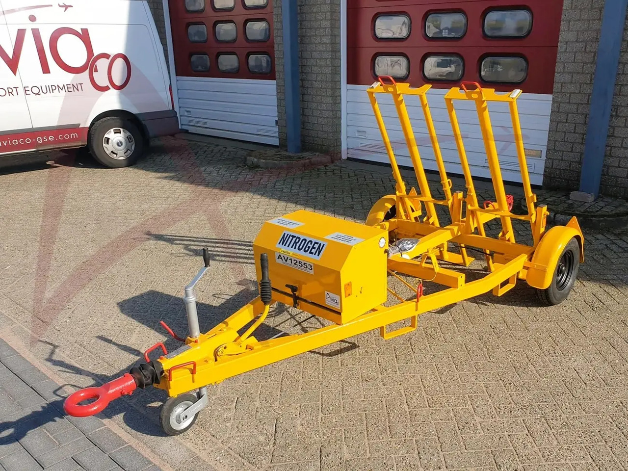 DAVID RITCHIE Trolley 4-cyl N2 charging/MK3 MoD-N - Equipo de apoyo en tierra: foto 1 DAVID RITCHIE Trolley 4-cyl N2 charging/MK3 MoD-N - Equipo de apoyo en tierra: foto 1