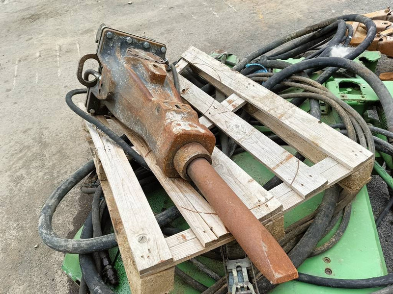 Atlas-Copco HS35U 248 kg hamer breker brokk husqvarna 8 cm - Martillo hidráulico para Maquinaria de construcción: foto 5 Atlas-Copco HS35U 248 kg hamer breker brokk husqvarna 8 cm - Martillo hidráulico para Maquinaria de construcción: foto 5