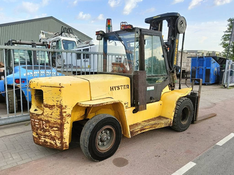 Carretilla elevadora diésel Hyster H 7.00 XL 7 ton heftruck forklift stapler diesel: foto 8