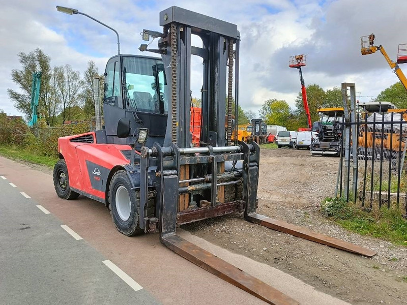 Carretilla elevadora diésel Linde H 160/1200 16 ton heftruck forklift stapler: foto 13