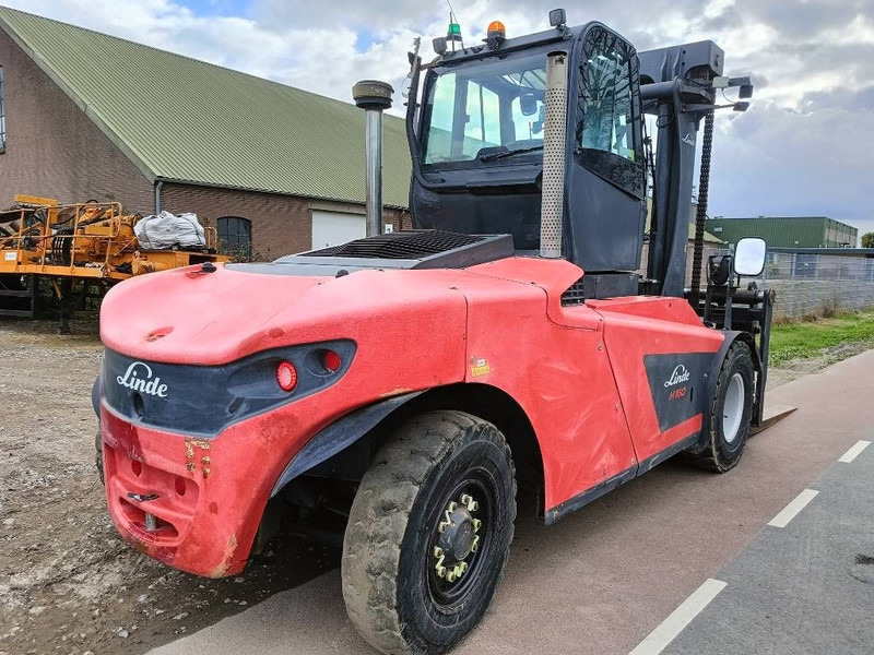 Carretilla elevadora diésel Linde H 160/1200 16 ton heftruck forklift stapler: foto 5