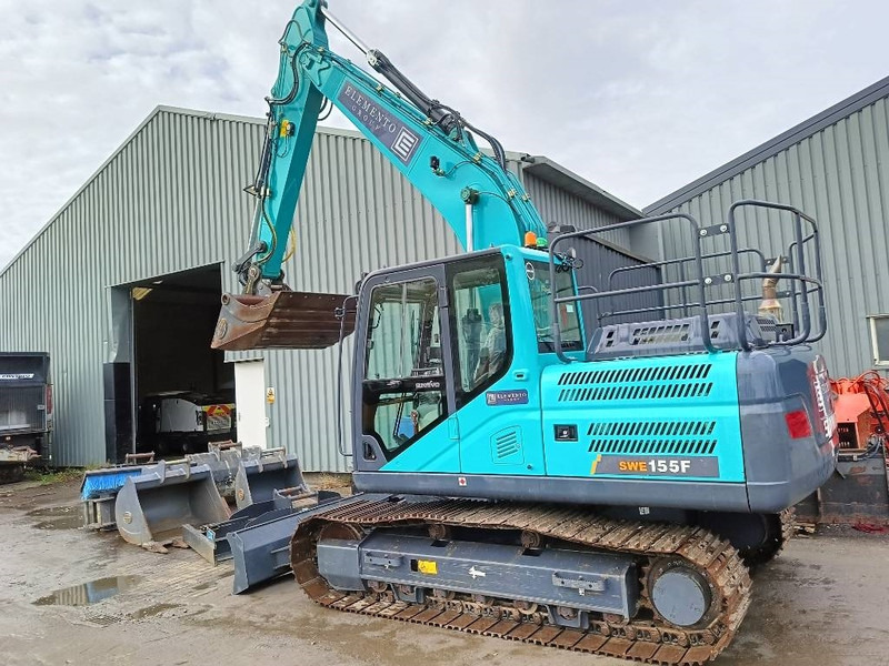 Sunward SWE 155 F + tilt rotator engcon ec214s 8 bakken - Excavadora de cadenas: foto 2 Sunward SWE 155 F + tilt rotator engcon ec214s 8 bakken - Excavadora de cadenas: foto 2