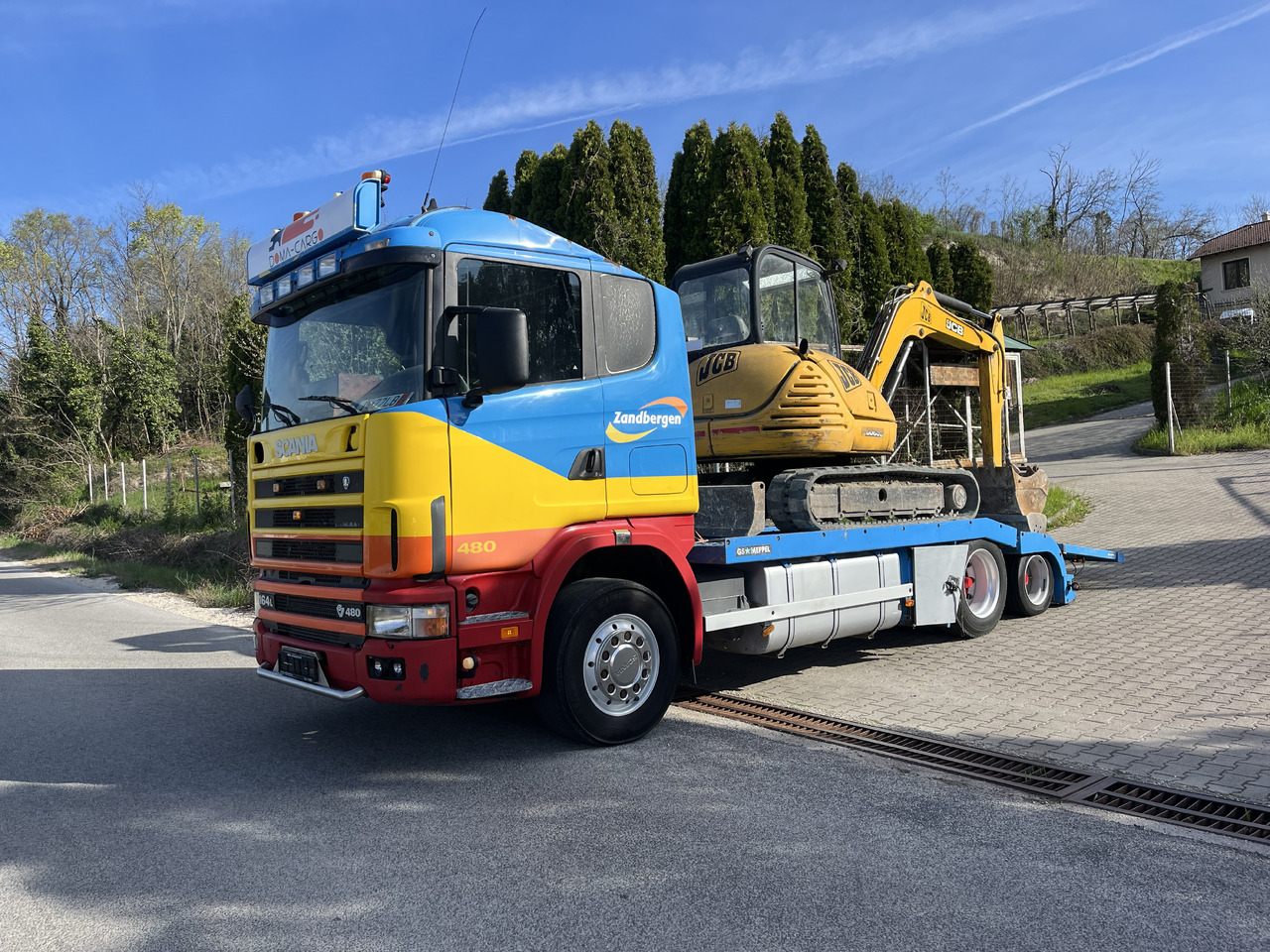 SCANIA 164 480 V8 GS MEPPEL - Camión portavehículos: foto 2 SCANIA 164 480 V8 GS MEPPEL - Camión portavehículos: foto 2