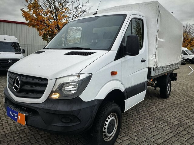 MERCEDES-BENZ Sprinter 316 CDI Pritsche 4x4 Allrad Plane... - Furgoneta caja abierta: foto 2 MERCEDES-BENZ Sprinter 316 CDI Pritsche 4x4 Allrad Plane... - Furgoneta caja abierta: foto 2