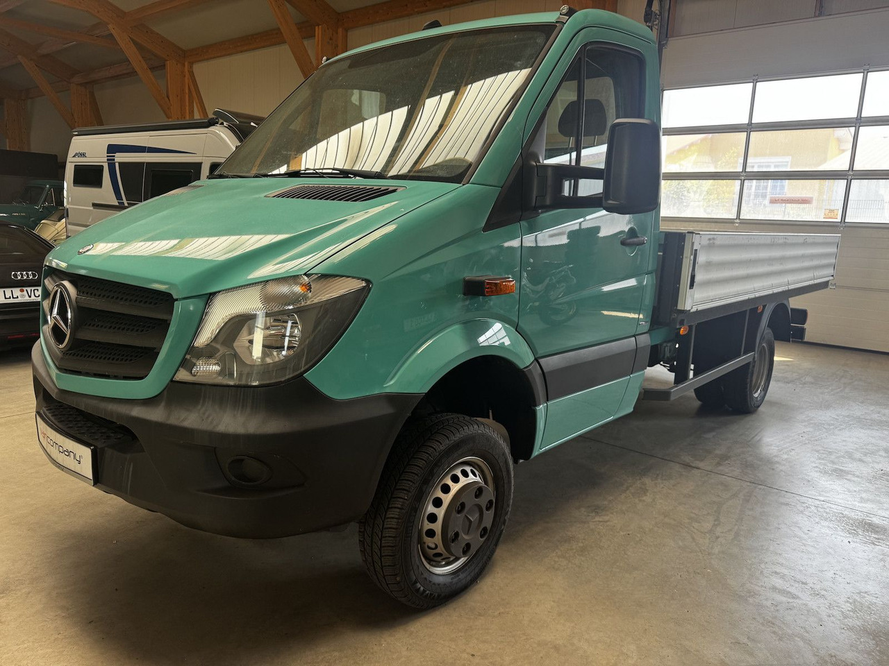 Mercedes-Benz Sprinter 513 CDI 4x4 Allrad Pritsche 3.5t - Furgoneta caja abierta: foto 1 Mercedes-Benz Sprinter 513 CDI 4x4 Allrad Pritsche 3.5t - Furgoneta caja abierta: foto 1