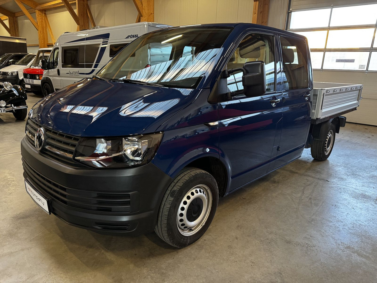 Volkswagen T6 Doka Pritsche 2.0 TDI 4Motion 4x4 indienblau - Furgoneta caja abierta: foto 1 Volkswagen T6 Doka Pritsche 2.0 TDI 4Motion 4x4 indienblau - Furgoneta caja abierta: foto 1