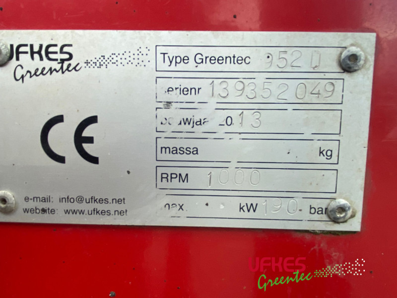 Trituradora de madera Greentec 952 D Xerion: foto 9