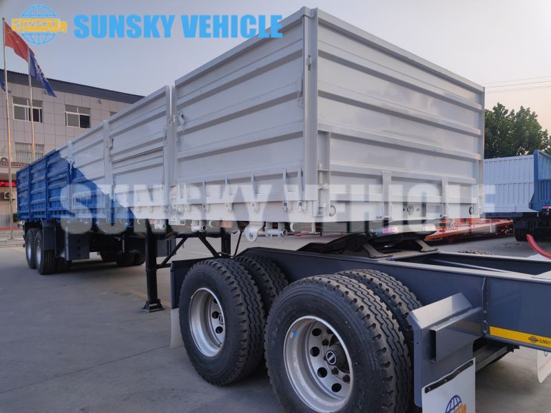 Semirremolque plataforma/ Caja abierta para transporte de alimentos nuevo SUNSKY Interlink Semi Trailer: foto 11