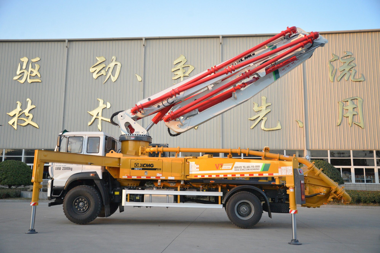 XCMG Factory Hb37V 2023 Year 37m Schwing Used Concrete Pump Truck for Sale - Bomba de hormigón: foto 3 XCMG Factory Hb37V 2023 Year 37m Schwing Used Concrete Pump Truck for Sale - Bomba de hormigón: foto 3