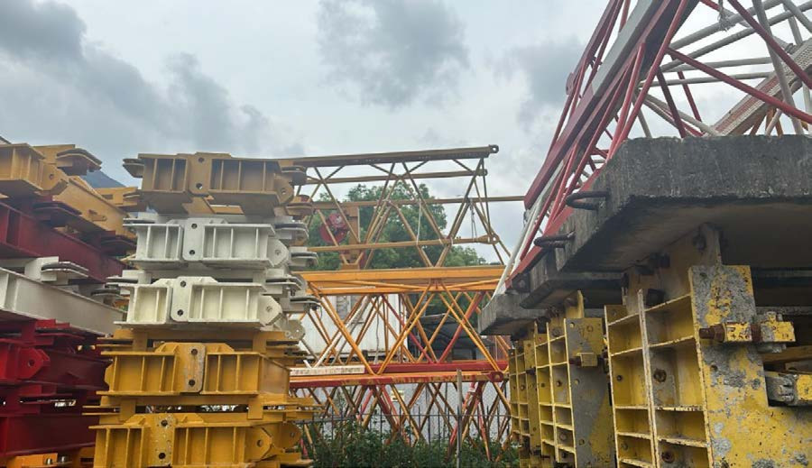 XCMG Official 20 Ton Construction Tower Crane XL6025-20 Used Liffing Jib Tower Crane For Sale - Grúa torre: foto 5 XCMG Official 20 Ton Construction Tower Crane XL6025-20 Used Liffing Jib Tower Crane For Sale - Grúa torre: foto 5