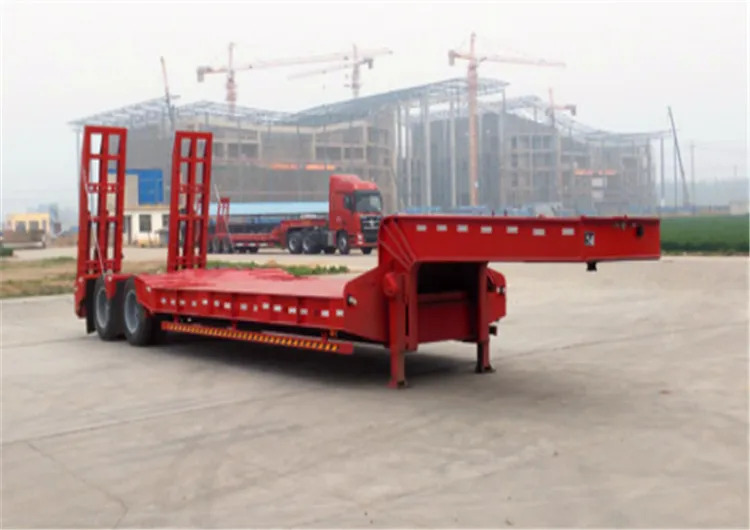 XCMG Official 3 Axle 18 Meter Long Truck Trailers 40Ft Low Bed Container Semi Trailer - Semirremolque góndola rebajadas: foto 5 XCMG Official 3 Axle 18 Meter Long Truck Trailers 40Ft Low Bed Container Semi Trailer - Semirremolque góndola rebajadas: foto 5
