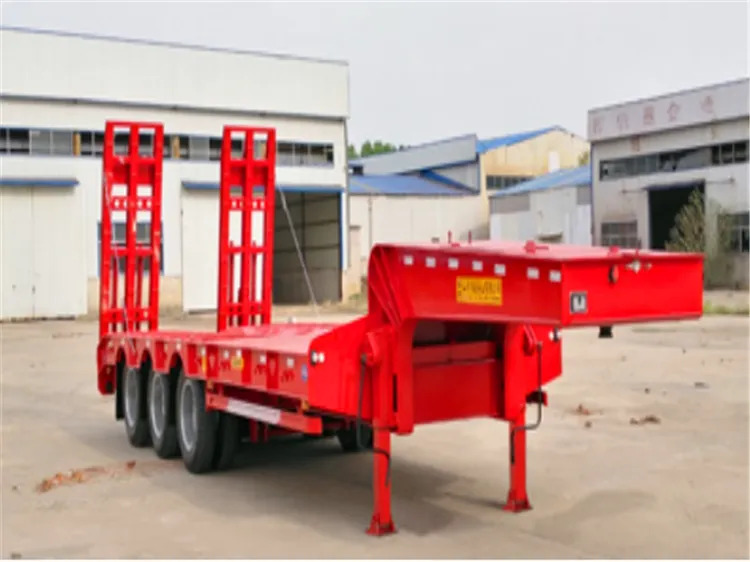 XCMG Official 3 Axle 18 Meter Long Truck Trailers 40Ft Low Bed Container Semi Trailer - Semirremolque góndola rebajadas: foto 2 XCMG Official 3 Axle 18 Meter Long Truck Trailers 40Ft Low Bed Container Semi Trailer - Semirremolque góndola rebajadas: foto 2