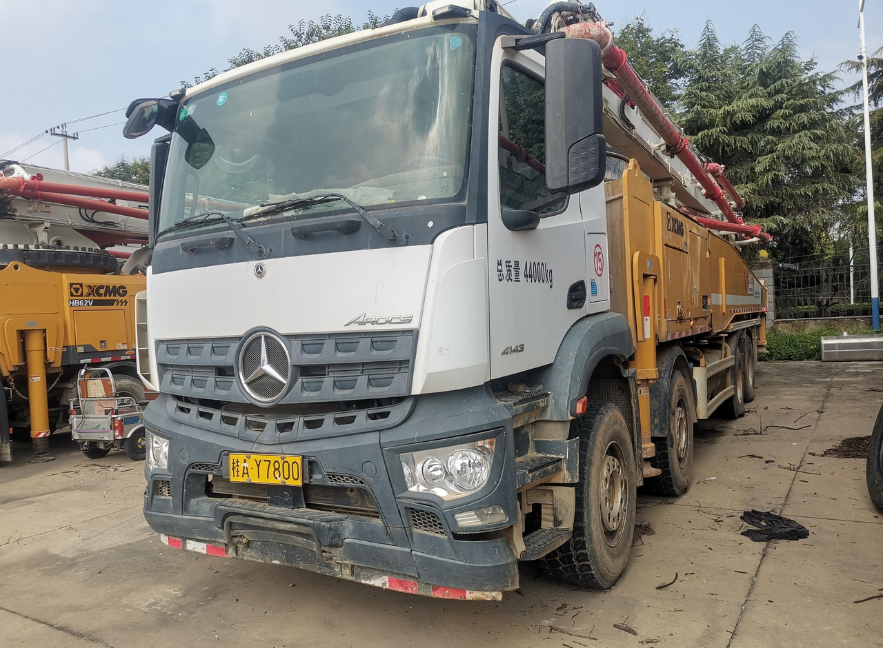 XCMG Official Concrete Machinery Pump HB58V 58m Used Truck-mounted Concrete Pump Price List - Bomba de hormigón: foto 3 XCMG Official Concrete Machinery Pump HB58V 58m Used Truck-mounted Concrete Pump Price List - Bomba de hormigón: foto 3
