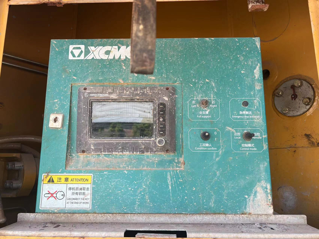 Bomba de hormigón XCMG Official Concrete Machinery Second Hand HB62V 62m Used Mobile Concrete Pump for Sale: foto 7