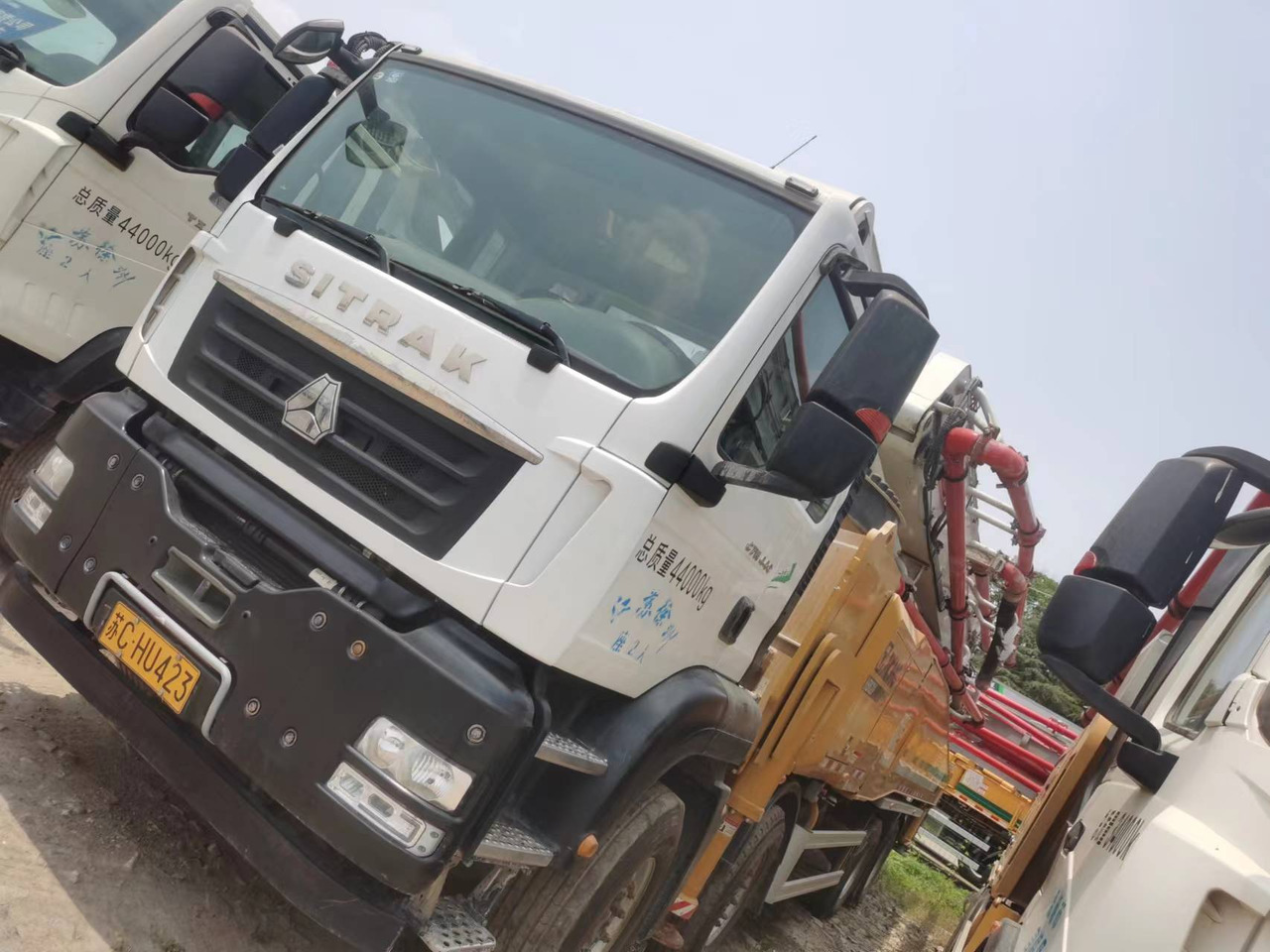 Bomba de hormigón XCMG Official HB62V Concrete Pump Truck 4 Axle 62m Used Hydraulic Concrete Boom Pump Truck: foto 7