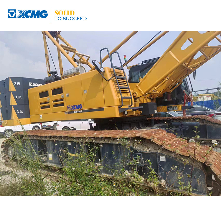 XCMG Official Used 100 Ton Mobile Crane XGC100A Hydraulic Lattice Boom Crawler Crane For Sale - Grúa sobre orugas: foto 1 XCMG Official Used 100 Ton Mobile Crane XGC100A Hydraulic Lattice Boom Crawler Crane For Sale - Grúa sobre orugas: foto 1
