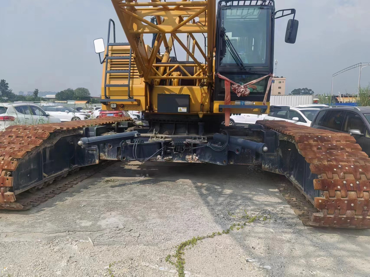 XCMG Official Used 100 Ton Mobile Crane XGC100A Hydraulic Lattice Boom Crawler Crane For Sale - Grúa sobre orugas: foto 4 XCMG Official Used 100 Ton Mobile Crane XGC100A Hydraulic Lattice Boom Crawler Crane For Sale - Grúa sobre orugas: foto 4