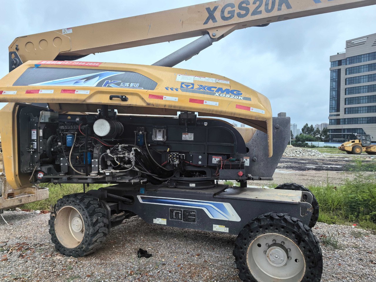 Plataforma telescopica XCMG Official Used Telescopic Boom Lift XGS20K 20m Cherry Picker For Sale: foto 6