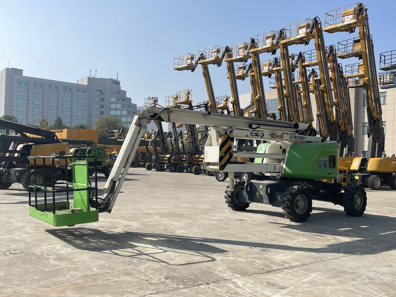XCMG Official Used Towable Cherry Picker GTBZ18A1 18 Meters Aerial Work Platforms Best Sale - Plataforma articulada: foto 3 XCMG Official Used Towable Cherry Picker GTBZ18A1 18 Meters Aerial Work Platforms Best Sale - Plataforma articulada: foto 3