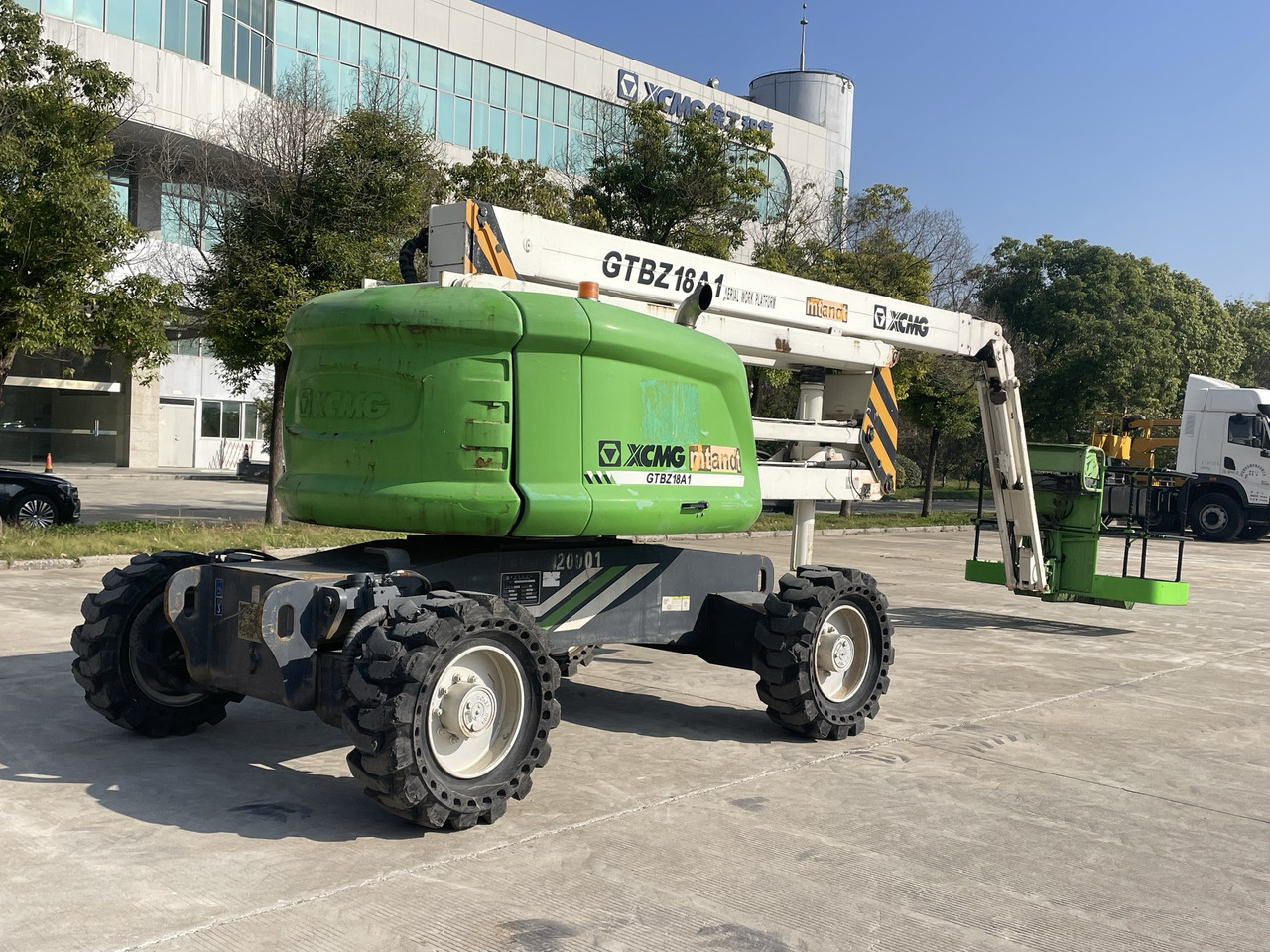 XCMG Official Used Towable Cherry Picker GTBZ18A1 18 Meters Aerial Work Platforms Best Sale - Plataforma articulada: foto 4 XCMG Official Used Towable Cherry Picker GTBZ18A1 18 Meters Aerial Work Platforms Best Sale - Plataforma articulada: foto 4
