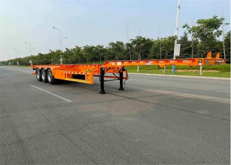 XCMG Official XLYZ9420TJZ Flatbed Container Carrier Semi Trailer - Semirremolque portacontenedore/ Intercambiable: foto 3 XCMG Official XLYZ9420TJZ Flatbed Container Carrier Semi Trailer - Semirremolque portacontenedore/ Intercambiable: foto 3