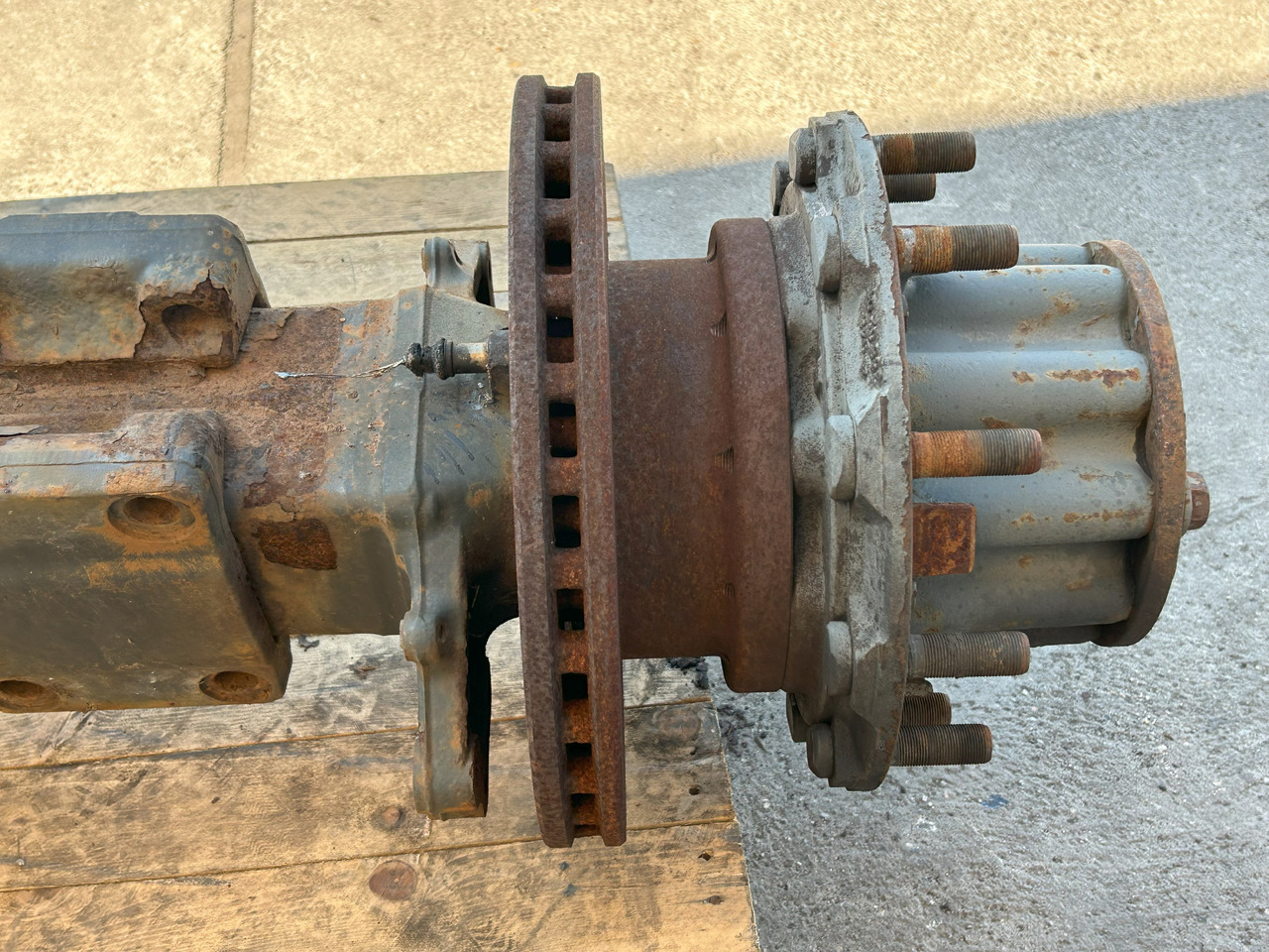 Eje posterior para Camión REAR AXLE + HUBS ACTROS MP4 R440-13 2,277: foto 12