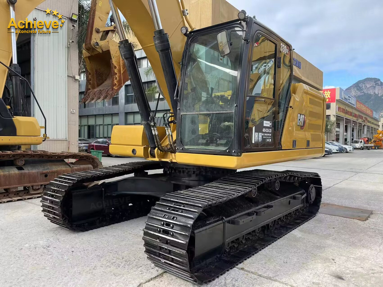 Excavadora de cadenas CATERPILLAR Caterpillar's new generation CAT®330 GC hydraulic excavator 1.6 m³ 151/2200 kw/rpm Cat® C7.1 474 L 【ACHIEVE】 TOP CONDITION!!!: foto 7