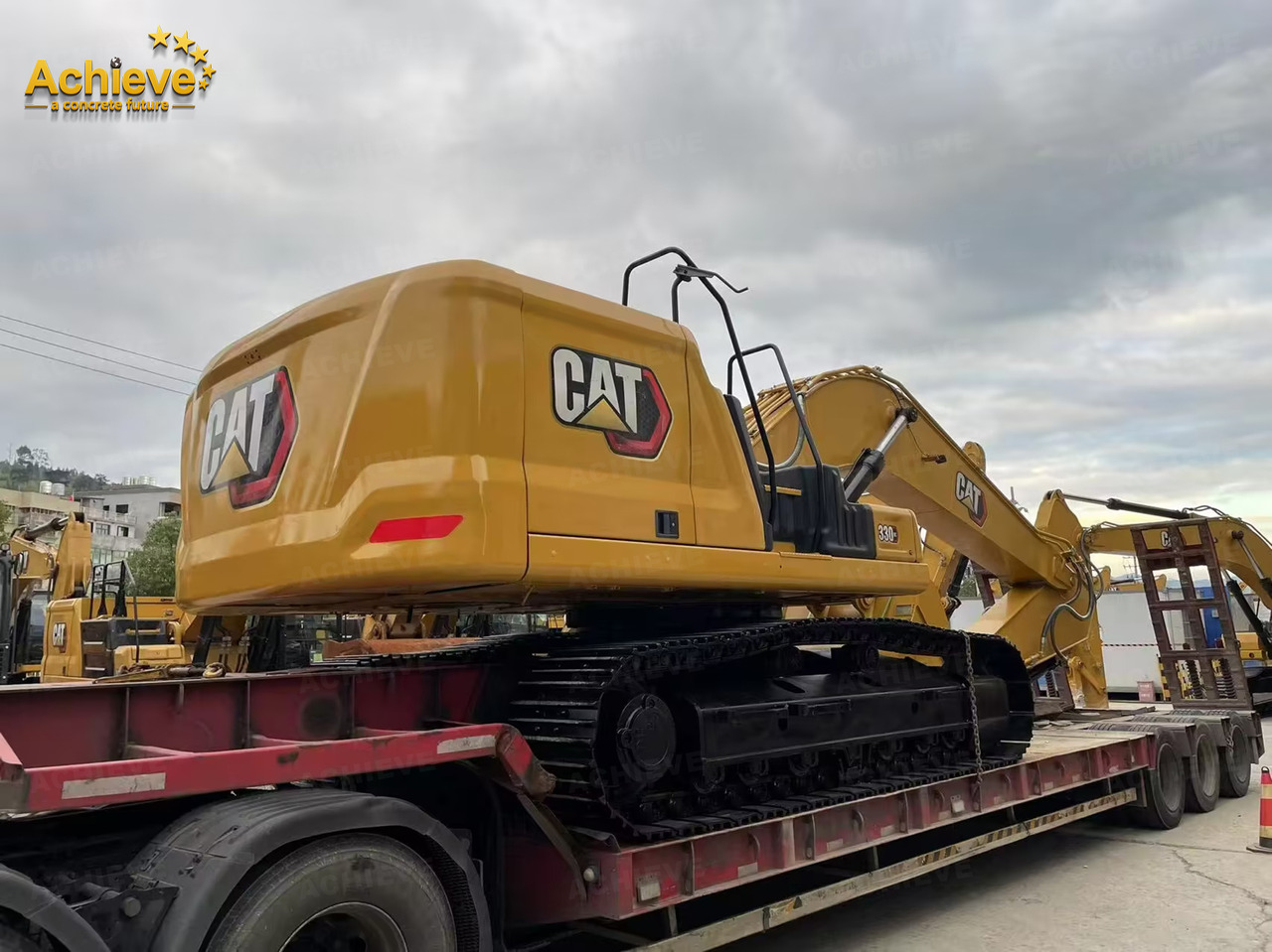 Excavadora de cadenas CATERPILLAR Caterpillar's new generation CAT®330 GC hydraulic excavator 1.6 m³ 151/2200 kw/rpm Cat® C7.1 474 L 【ACHIEVE】 TOP CONDITION!!!: foto 6