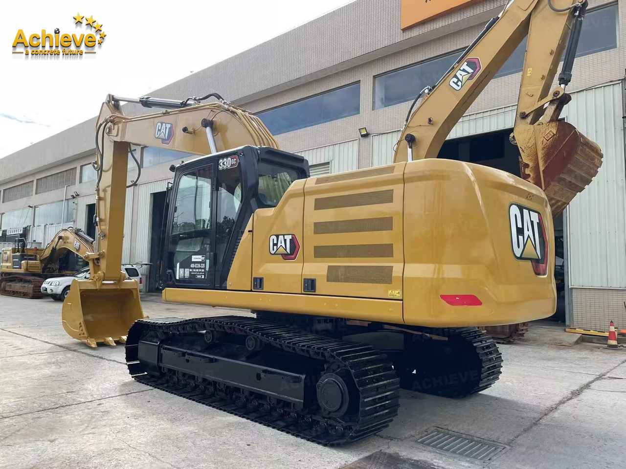 Excavadora de cadenas CATERPILLAR Caterpillar's new generation CAT®330 GC hydraulic excavator 1.6 m³ 151/2200 kw/rpm Cat® C7.1 474 L 【ACHIEVE】 TOP CONDITION!!!: foto 5