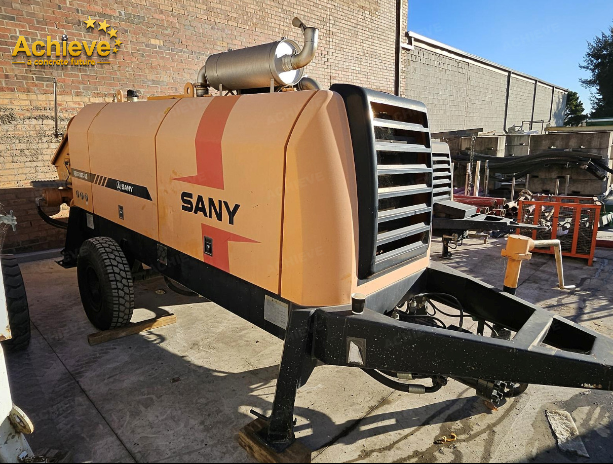 SANY SANY 【ACHIEVE】TOP CONDITION!!! demo new low hours Sany Concrete Trailer Pump 2017 HBT5008C-5S - Bomba de hormigon estacionaria: foto 1 SANY SANY 【ACHIEVE】TOP CONDITION!!! demo new low hours Sany Concrete Trailer Pump 2017 HBT5008C-5S - Bomba de hormigon estacionaria: foto 1